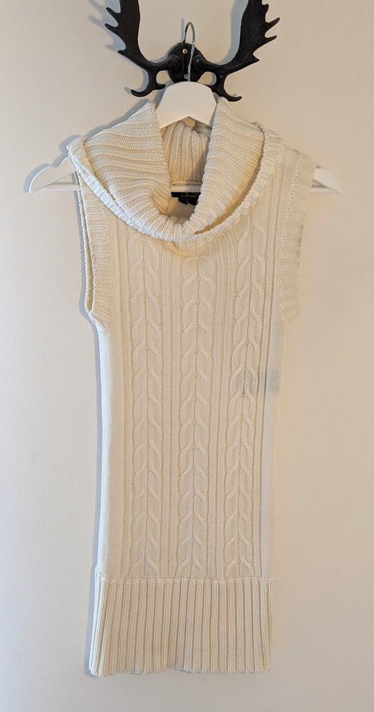 ♥️ Vintage white sweater dress
